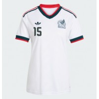Dámy Fotbalový dres Mexiko Israel Reyes #15 MS 2026 Venkovní Krátký Rukáv